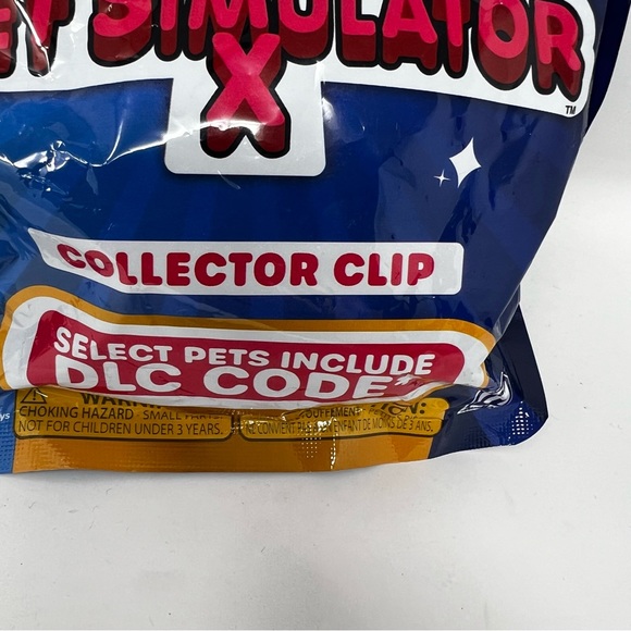 Lot Of 2 Pet Simulator X Collector Clips Mystery Pack Series 1 Blind Bag Sealed - Picture 3 of 5
